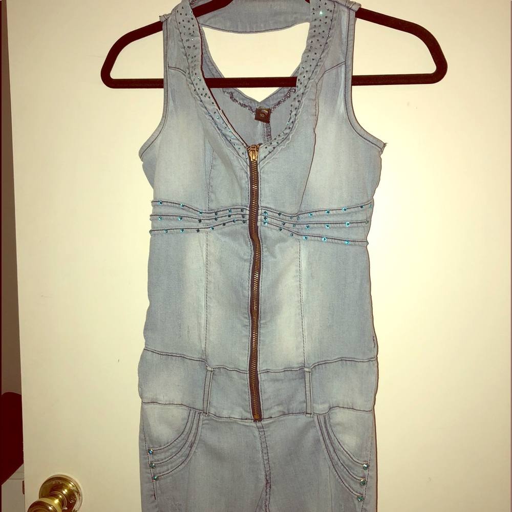 Ébanos jeans !! Jumpsuit jeans size 10 L